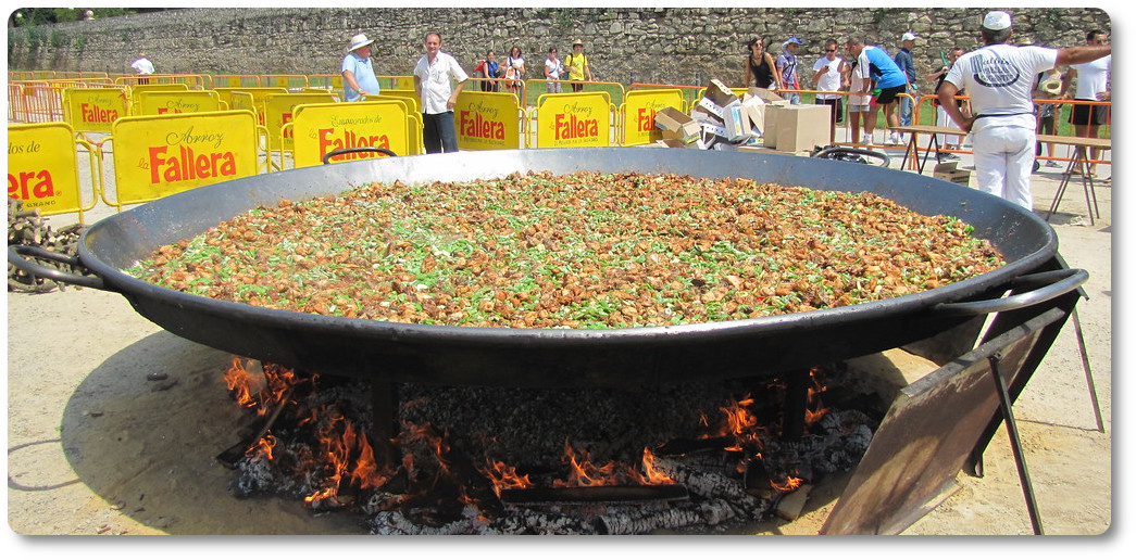Hiszpańska Paella patelnia do paeli